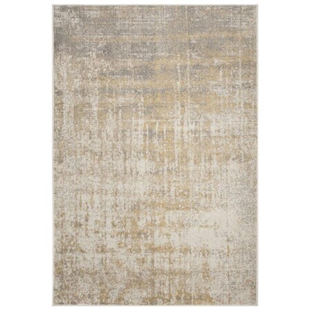 Safavieh 8 x 10 ft. Adirondack 207A Power Loomed Rectangle Area Rug Cream & Gold ADR207A-8